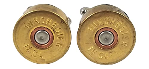 16 Gauge Shotgun Shell Ammo Cufflinks, Lapel Pin, Or Tie Bar #TOP3
