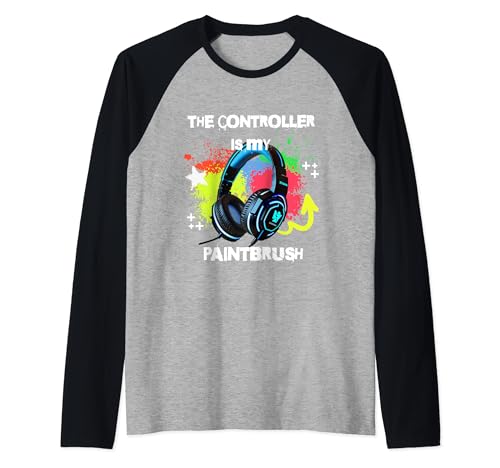 Controlador Funny Sayings Gamer Gifts Gaming Humor Sarcasm Camiseta Manga Raglan