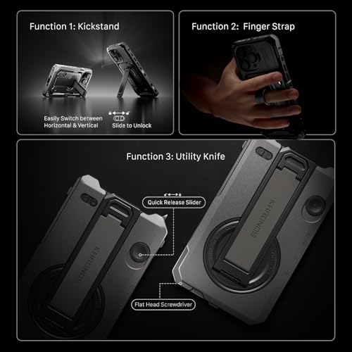 Plataforma de video móvil Tilta Khronos con funda de aleación para iPhone 16 Pro 3
