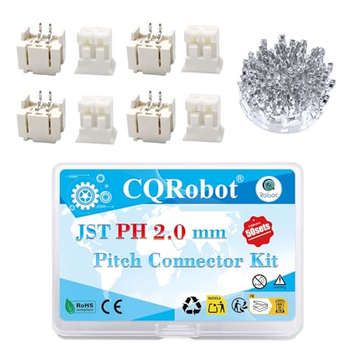 CQRobot JST PH 2,0mm Pas 2-Broches CMS À Angle Droit Connecteur Adaptateur
