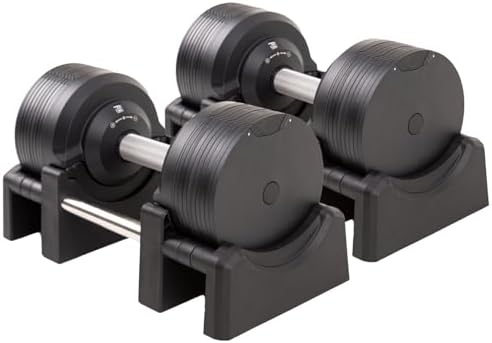 BRAINGAIN Mancuernas Ajustables Set 23,5kg/32,5kg/41,5kg – Ahora ...