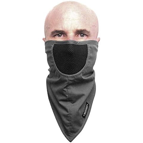 Schampa FMT-02 Facefit I-Tie Facemask (Dark Gray, OSFM) Cover