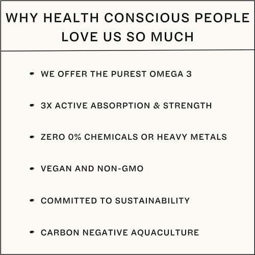 Orlo Nutrition Dha – Vegan Algae Omega 3 Kit | 3X Active Strength - Clean Alternative To Fish Oil Supplements | Softgels For Joints, Eyes, Heart, Immune & Brain Health Support | 60 Servings #TOP4