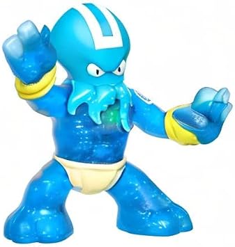 Heroes of Goo Jit Zu - Single Stretchy Octopus Action Figure, Hydro