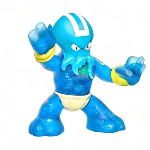 Heroes of Goo Jit Zu - Single Stretchy Octopus Action Figure, Hydro