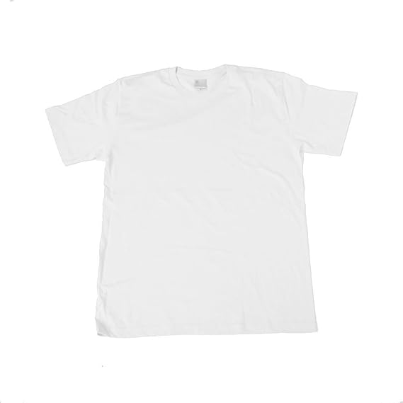 Amazon Tシャツ 綿コットン 白 メンズ 男性紳士 ベーシックスタンダード無地tシャツ White ホワイト ｍサイズ Disp0330 Wh M Tシャツ カットソー 通販