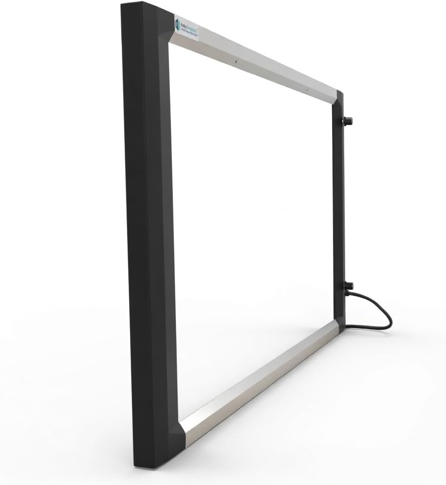 IS IndoSurgicals Ultra Slim, Double Film X-Ray View Box With Sensor & Dimmer for Brightness Adjustment