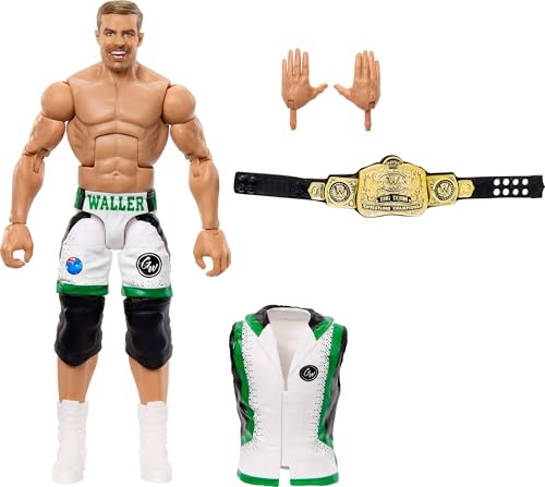 Figurine WWE Elite Grayson Waller Mattel série 117 collectionneur haute finition