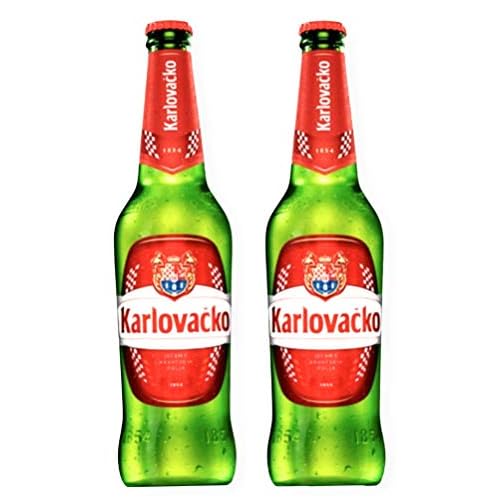 24 Flaschen Karlovacko Pivo aus Kroatien Bier