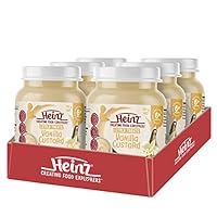 Heinz Little Treats Vanilla Custard Baby Food Jar for 6+ Months Babies 110 g (Pack of 6)