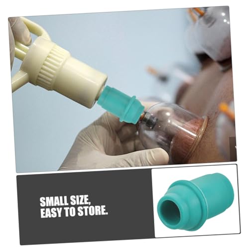 Conectores para bomba de ventosas minkissy 30 piezas, puntas resistentes de boquilla para terapia manual de ventosas, ajuste universal para uso en casa miniatura 3
