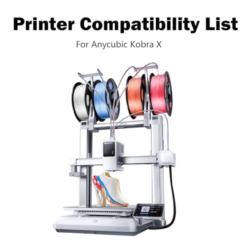 HzdaDeve 3PK 0.4MM 0.6MM 0.8MM Integrierte gehärtete Stahldüsen für Kobra X Combo Quick-Swap High Flow High Speed Throat Tube Düsen Druckkopf Hot End für Anycubic 3D-Drucker