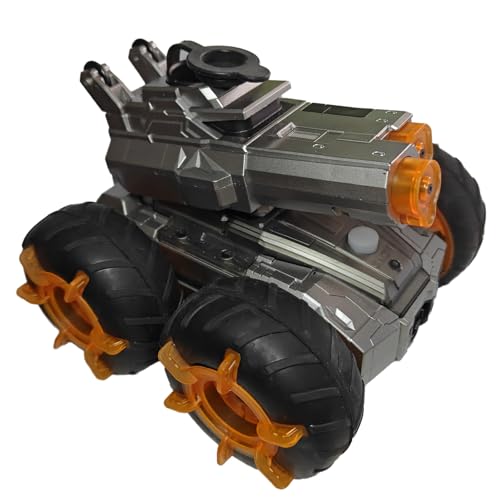 Amphibious Tank With Dual Cannons