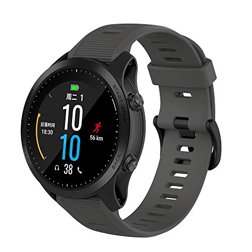 Correa de silicona para Garmin Forerunner 22 mm miniatura 2