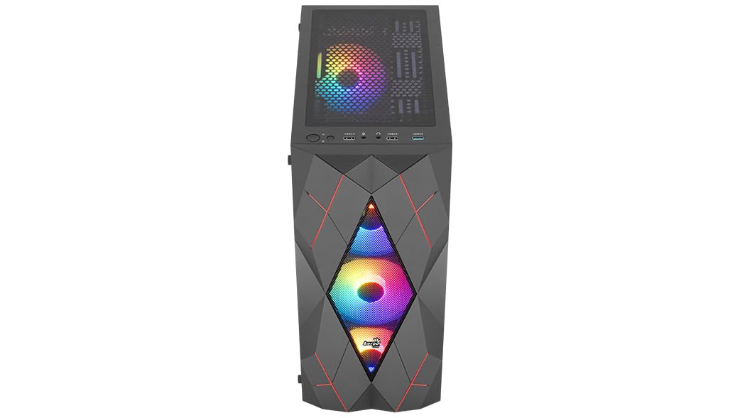 Boitier PC Moyen Tour Aerocool Volcan G v1 (Noir)