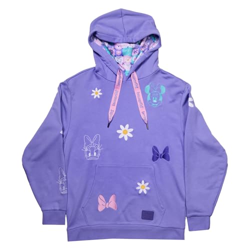 Loungefly Disney Daisy 85th Anniversary Unisex Hoodie Small