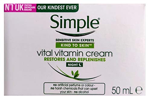 Preisvergleich Produktbild Simple Kind to Skin Vital Vitamin Night Cream 50ml