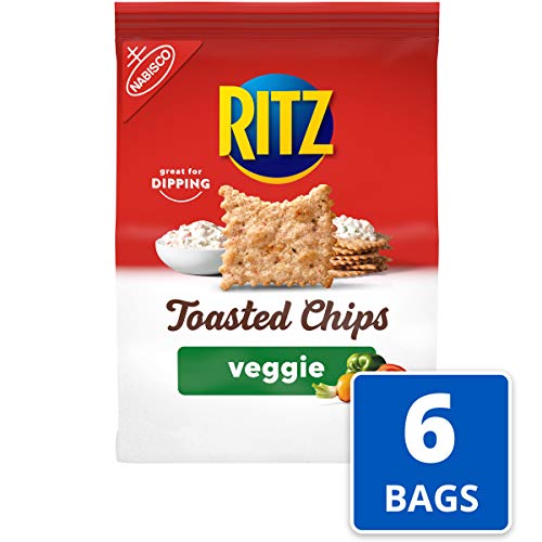 Ritz Toasted Chips Veggie, 6 - 8.1 oz Bags