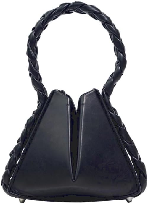 Triangle Crossbody Purse for Women Foldable Clutch Handbag