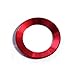 Xotic Tech Steering Wheel Center Logo Ring Cover Trim Compatible with Volkswagen Golf Bora Passat GTI Jetta 2014 2015 2016 (Red) 2.14