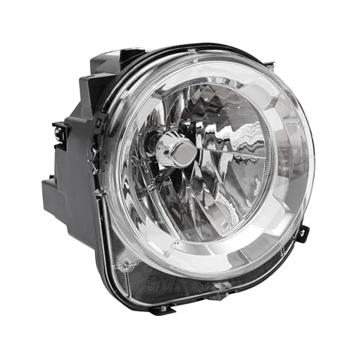 Eapmic Replacement Headlight Assembly Compatible with 2019-2023Jeep Renegade, Halogen Light Source, Right Passenger Side 68516348AA, DOT and SAE Certified