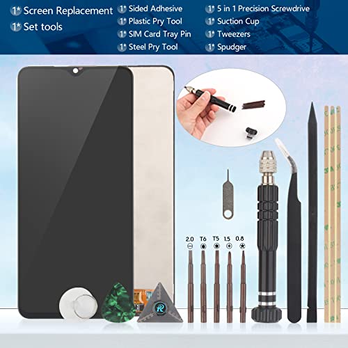 Screen For Samsung Galaxy A03S Screen Replacement For Samsung A03S Sm-A037U Lcd Touch Panel Display Digitizer Assembly Repair Parts With Kit(Not For A037A A037W A037G And A03) #TOP6