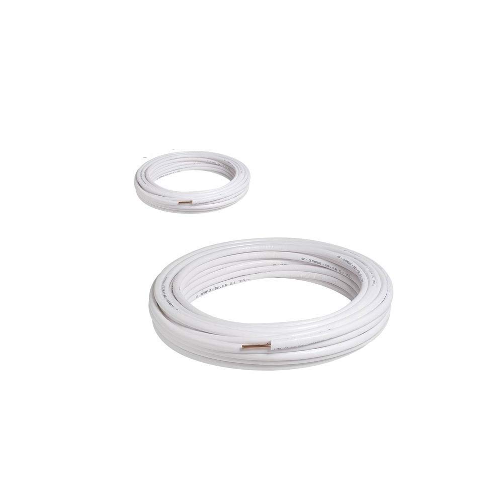 TUBO RAME CLIMA CLIMATIZZATORE CONDIZIONATORE SMISOL 1/4" + 3/8" - (5+5 mt)