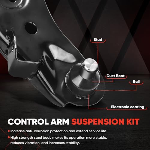K621686 K621685 Front Lower Control Arm and Ball Joint Assembly Kit for Honda Civic 2006-2011, Acura CSX 2006-2011, Hyundai Santa Fe 2010-2012, Kia Sorento 2011-2013 by Tensilearm - Used condition - Image 4