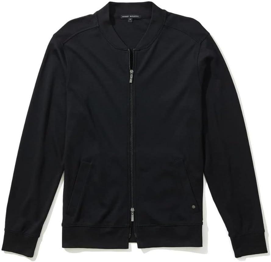 Robert Barakett Long Sleeve Georgia Full Zip Men's Baseball Jacket