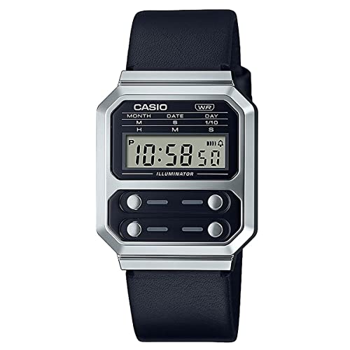 CASIO �J�V�I A100WEL-1A �G�C���A�� ������ �r���v �X�^���_�[�h �f�W�^�� �V���o�[ �u���b�N ���U�[�x���g ���j�Z�b�N�X ���v �����Y ���f�B�[�X �j�� ���� �r�W�l�X�E�H�b�` ���g��