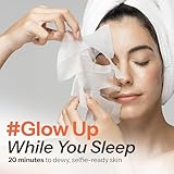 Skin 2.0 Vitamin C & Collagen Sheet Mask - Anti-Aging, Wrinkle & Age Spot Reducer, Hydrating & Moisturizing - Dermatologist Tested Korean Skincare, Clean Beauty, Cruelty-Free, All Skin Types - 5 Masks - Image 2