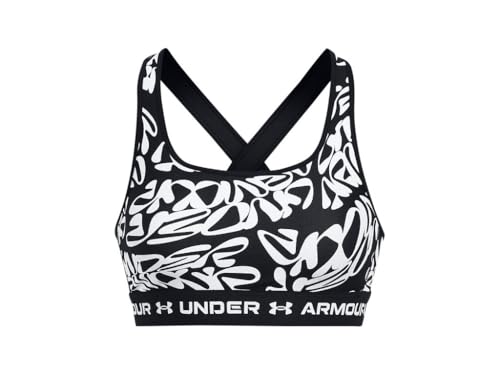 Image of Under Armour Cross-Back Mid Impact Bra
