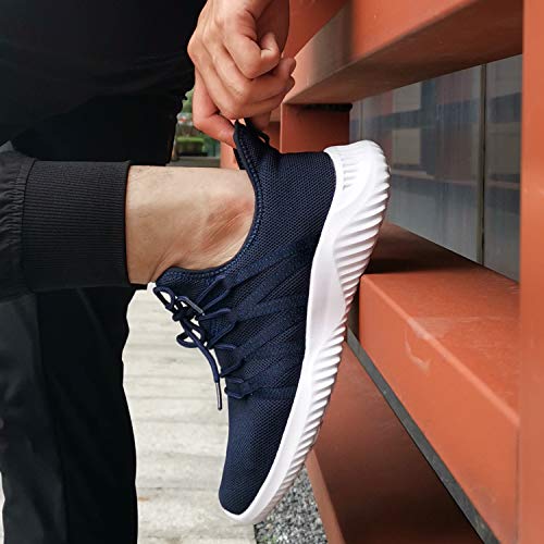 Image of Feethit Mens Slip On Running Shoes Breathable Lightweight Comfortable Fashion Non Slip Sneakers for Men