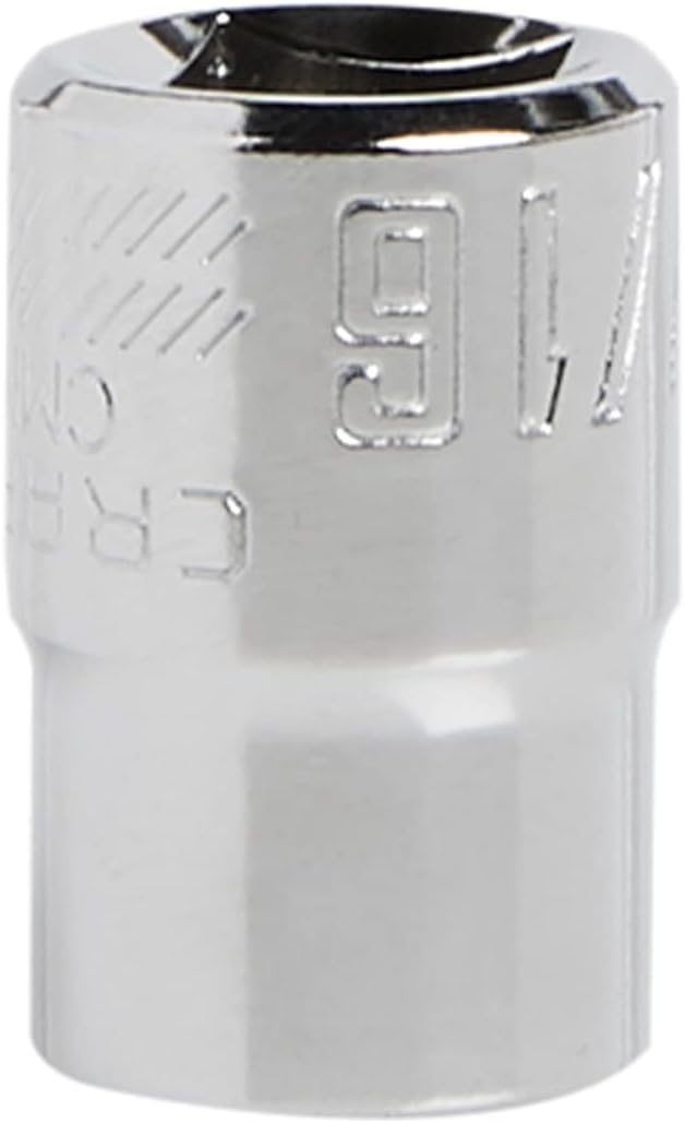 CRAFTSMAN Shallow Socket, SAE, 3/8-Inch Drive, 7/16-Inch, 6-Point (CMMT43002)