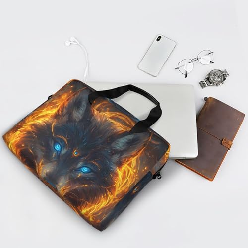 Maletín para portátil ALAZA Magic Wolf de 13 a 15.6 pulgadas miniatura 7