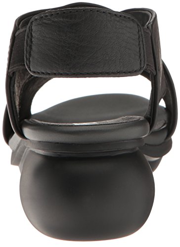 Camper Women's Balloon Wedge Sandal, Black, 8.5 #TOP2