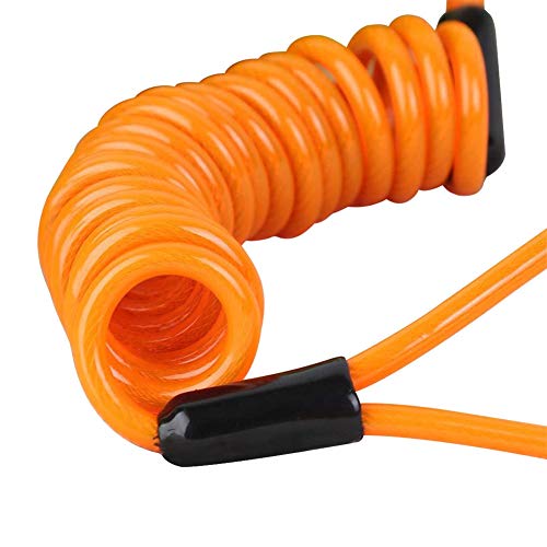 image for YOFUNTLE Reminder Cable, [2 Pack] Disc Lock Cable,Security Steel Wire 