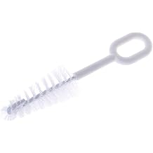 5 Pcs Nipple Bottle Brushes Baby Bottle Nipple Cleaner for Dense Bristles Baby Pacifier Cleaning Easy Hang on Pp, One Size11x2cm4.33x0.79in, As Pic Shows