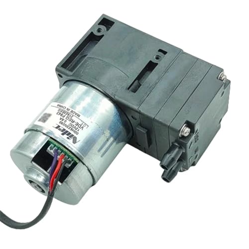 Bomba de vacío con motor sin escobillas, CC 12 V - 24 V, caudal 6 LPM, presión -80 kPa, bomba de succión micro de diafragma miniatura 4
