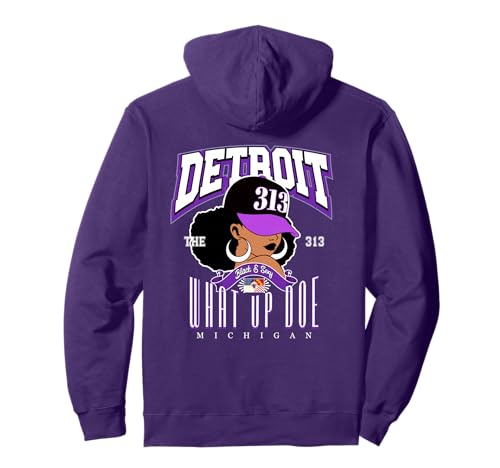 Detroit 313 What Up Doe �A�t���N�C�[���f�U�C�� �p�[�J�[