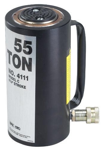 OTC 4111 55-Ton Aluminum Ram with Half Coupler