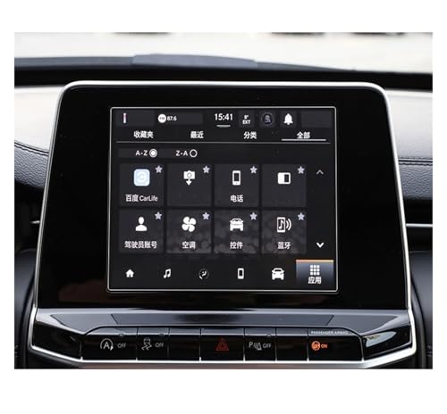 Film protection Jeep Compass pour éviter rayures et traces écran tactile GPS LCD