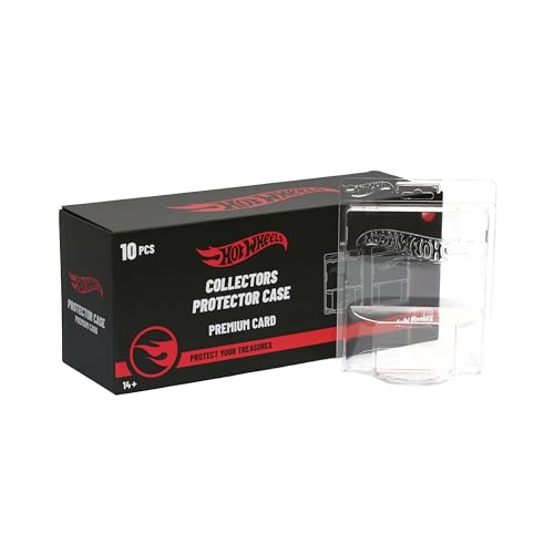 Hot Wheels Protector Carta Premium, Blister Transparente,