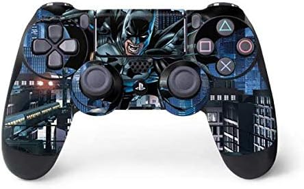 Skinit Decal Gaming Skin Compatible with PS4 Controller - Officially Licensed DC Comics Batman The Dark Knight Comic Art Design