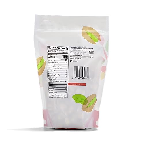 Image of 365 by Whole Foods Market, Roasted & Unsalted Pistachios, 10 Ounce