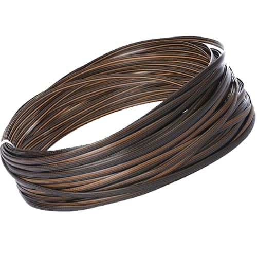 Supplies de réparation en rotin - long rouleau de remplacement de rotin pour fixation en osier | Bande de canne de 120 pouces, matériau de tissage en osier pour réparation de panier et de meubles, cor