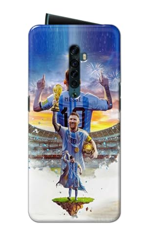 Image of Printed Hard Back Cover for Oppo Reno2 Back Cover (Famous Football Player -J2) -190724(EA)
