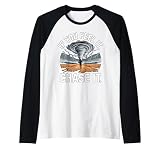 If You Feel it Chase it Storm Chaser Chasing Tornadoe Chaser Raglan Baseball Tee
