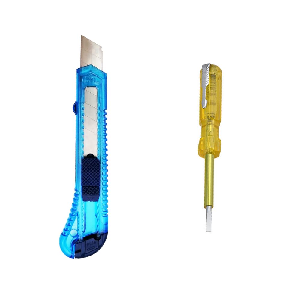 Networking Tool Kit Combo Knife Cutter & Tester | Network Cable Testing Tool | Wire Cutting & Fault Detection Kit for Electrical & LAN Maintenance-image-15