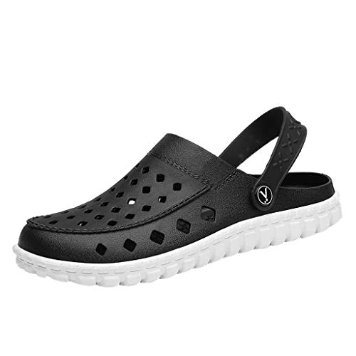 Chaussons Hommes Loisirs Été Antidérapants et Trou Chaussure